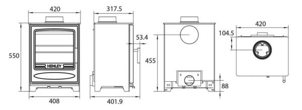 Ascot 5kw Multi Fuel Eco - Image 2