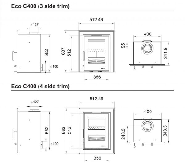 Eco C400 5kw Multi Fuel Eco - Image 2