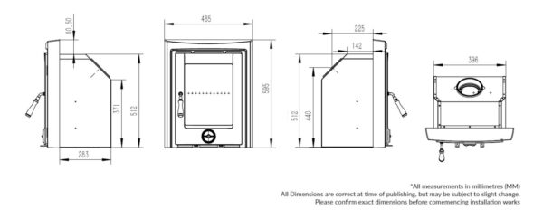 Muckross 4.6kw Multi Fuel Eco - Image 2