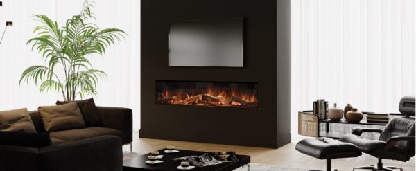 Evonic Electra 1800 Glass Fronted Fire