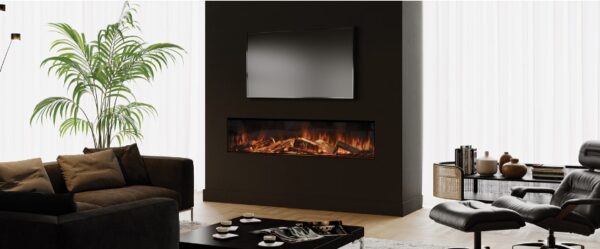 Evonic Electra 1800 Glass Fronted Fire - Image 2