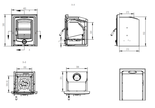 Achill 7kw Multi Fuel Eco - Image 2