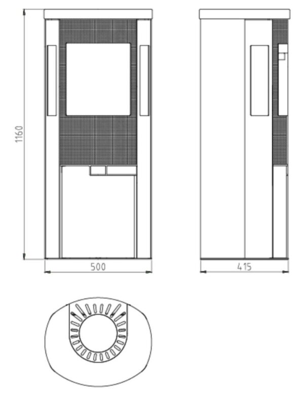 Elipse G6 4.9kw Wood Burning Eco - Image 2