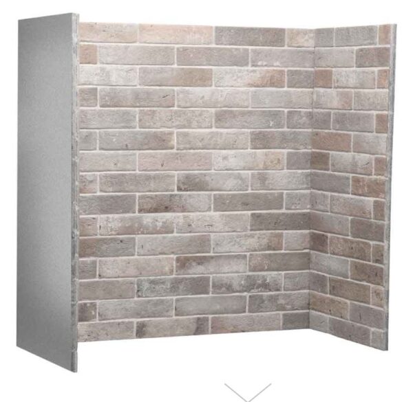 Ice Grey Brick Bond Chamber