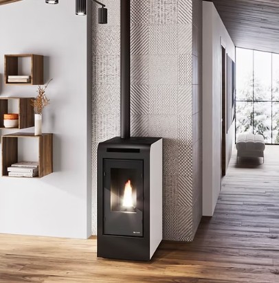 Eva Calor Rosa 10kw Pellet Stove