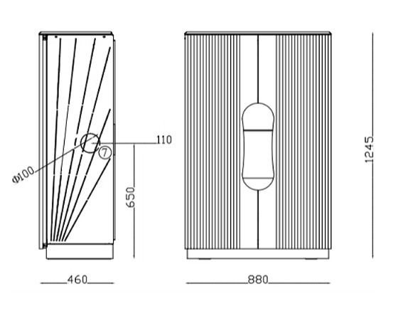 CTL 26kw Elodie Slim Pellet Boiler Stove - Image 3